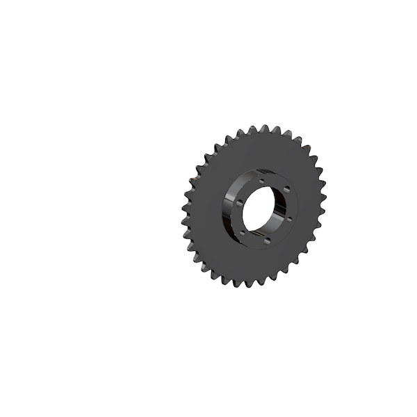 Senqcia Maxco Maxco H35Ja35 Qd Sprocket For Use With Sf Bushing Hardened Tooth H35JA35